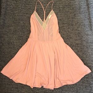 Light Pink Urban Outfitters Skater Dress